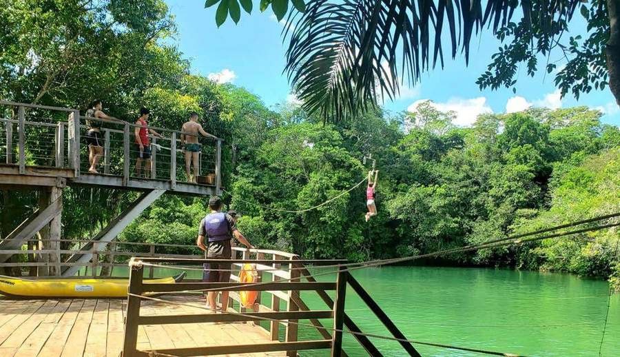 Serra da Bodoquena — Balneário — passeio em Bonito, MS