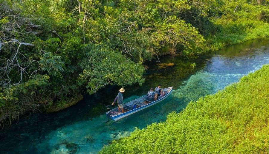 Barra do Sucuri — passeio em Bonito, MS